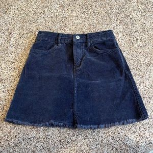 Corduroy Skirt
